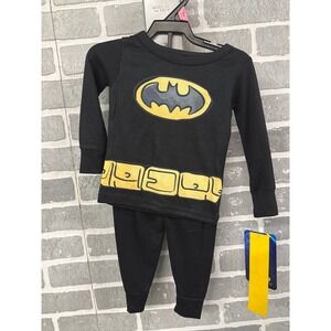 DC Comics Batman Character Cosplay Pajama Set Black 18M BM459DLLSC